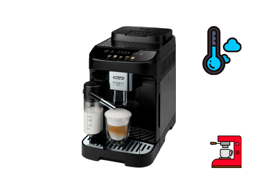 Кофемашина делает слишком холодный.